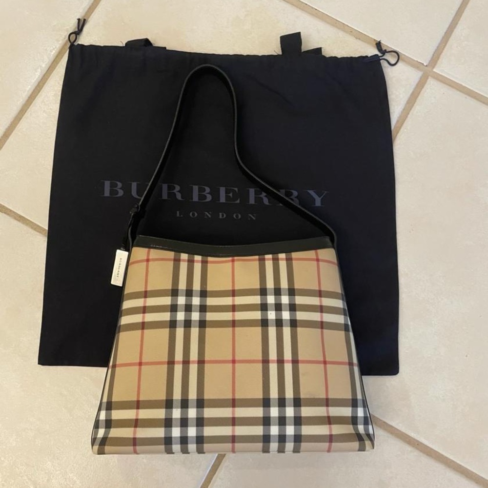 Vintage Authentic Burberry Shoulder Bag